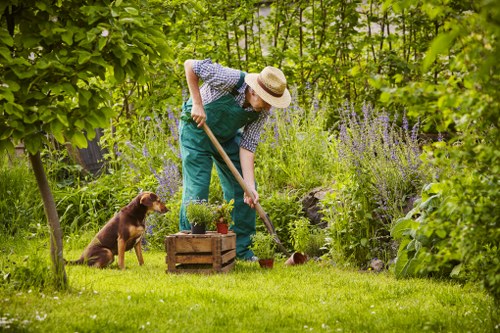 Gardeners Whitechapel logo overlaid on community garden scene